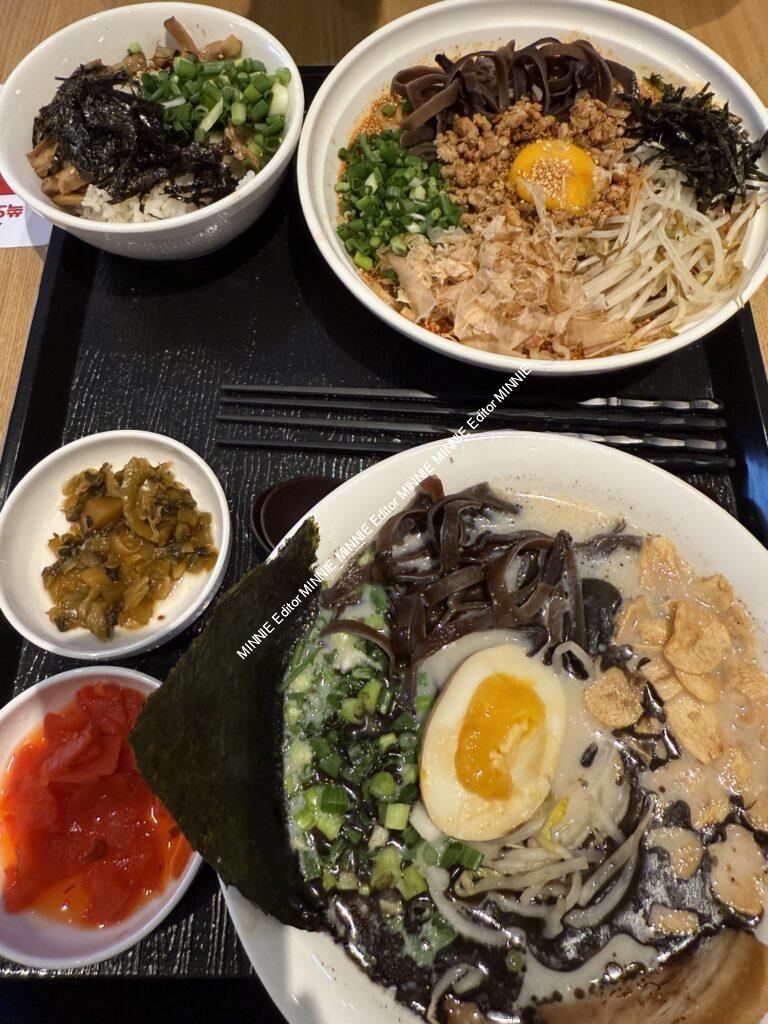 큐슈울트라아멘, 쿠로시오라아멘과 중화마제소바