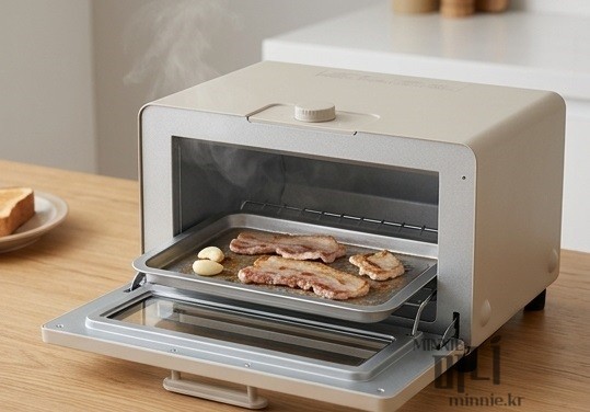에어프라이어 대신 발뮤다 토스터기로 소량 요리하기