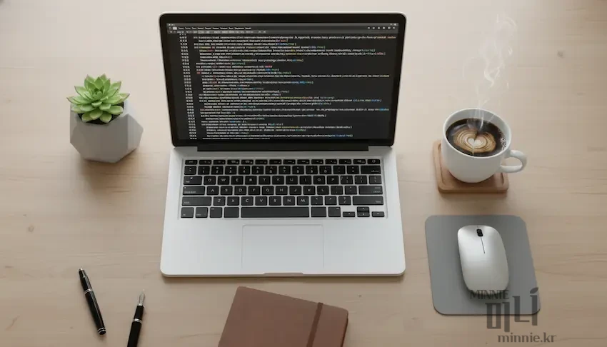 구글 계정 관리 페이지에서 2단계 인증을 활성화하고 보안 코드를 확인하는 설정 화면