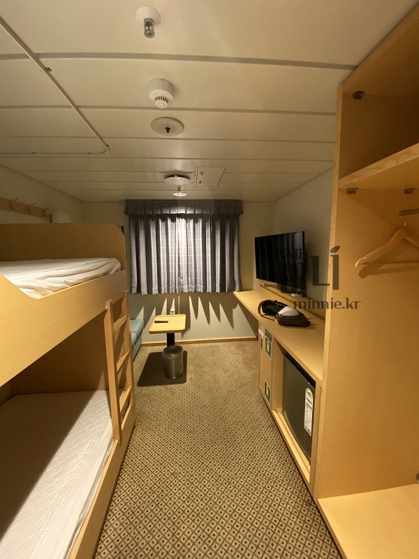 완도 제주 실버클라우드호 객실 2인 침실