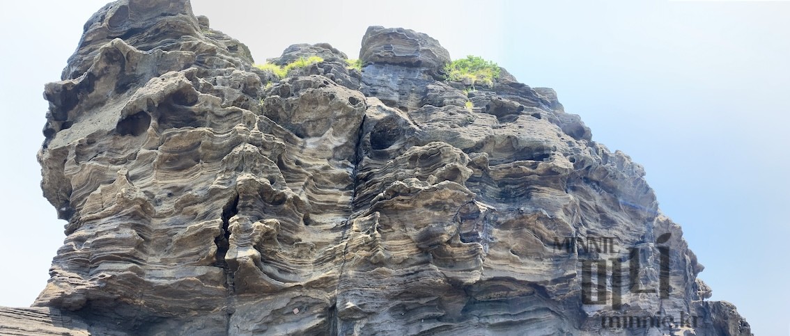 용머리해안 층암절벽 압도적 대자연